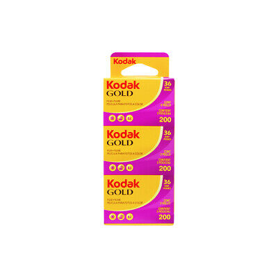 Kodak Gold 200 135-36 (confezione da 3)