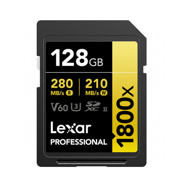 SD 128 GB Professional 1800x series GOLD LEXAR