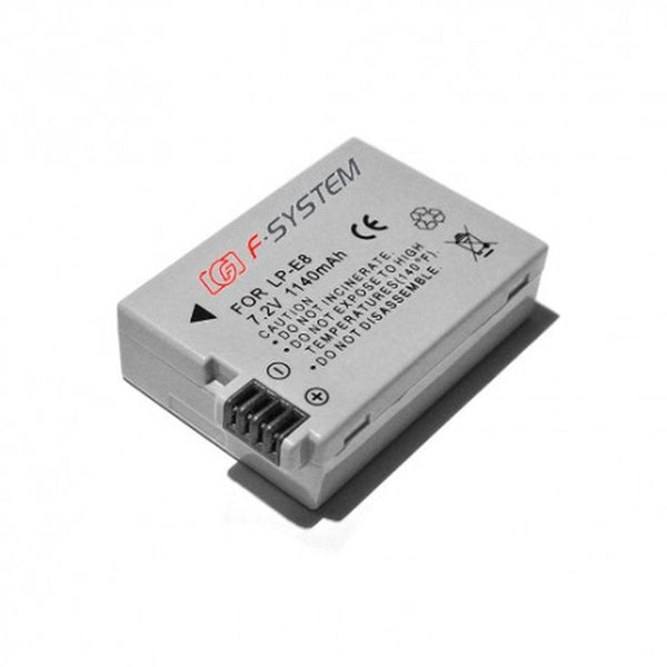 F-System Batteria LP-E8 Canon