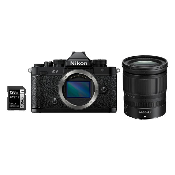 Nikon Z f + 24-70mm f/4 S + SD Lexar 128GB -PREORDINA-