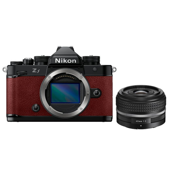 Nikon Z f + Z 40mm f/2 SE + SD Lexar  128GB Rosso Bordeaux -PREORDINA-