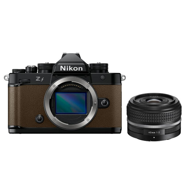 Nikon Z f + Z 40mm f/2 SE + SD Lexar  128GB Marrone Seppia -PREORDINA-