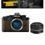 Nikon Z f + Z 40mm f/2 SE + SD Lexar  128GB Marrone Seppia -PREORDINA-