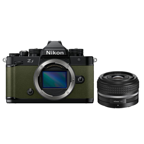 Nikon Z f + Z 40mm f/2 SE + SD Lexar  128GB  Verde Muschio -PREORDINA-