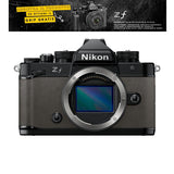 Nikon Z f Body + SDXC 128 Gb Lexar -Grigio Pietra-PREORDINA-