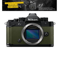 Nikon Z f Body + SDXC 128 Gb Lexar -Verde Muschio-PREORDINA-