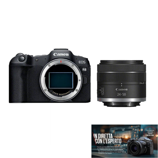 Canon EOS R8 + RF 24-50mm IS STM