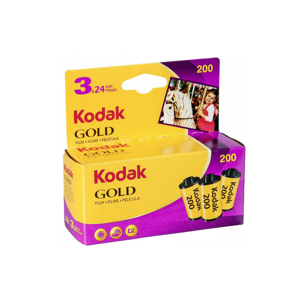 Kodak Gold 200 135-24 (confezione da 3)