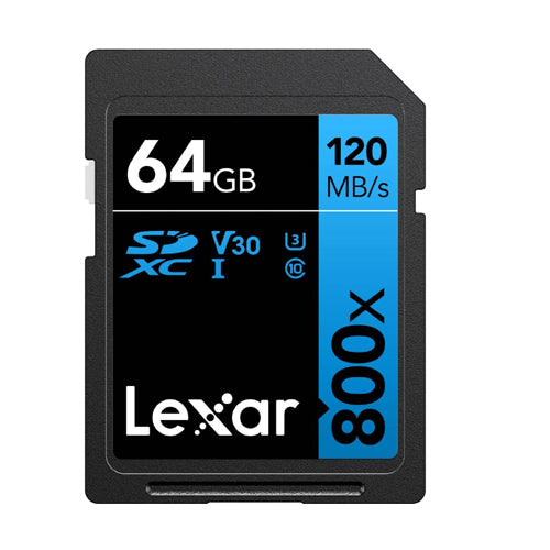 SD 64 GB High Perforrmance 800x LEXAR