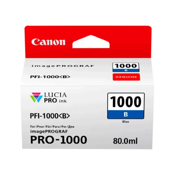 Canon cartuccia d'inchiostro Blu PFI-1000-B