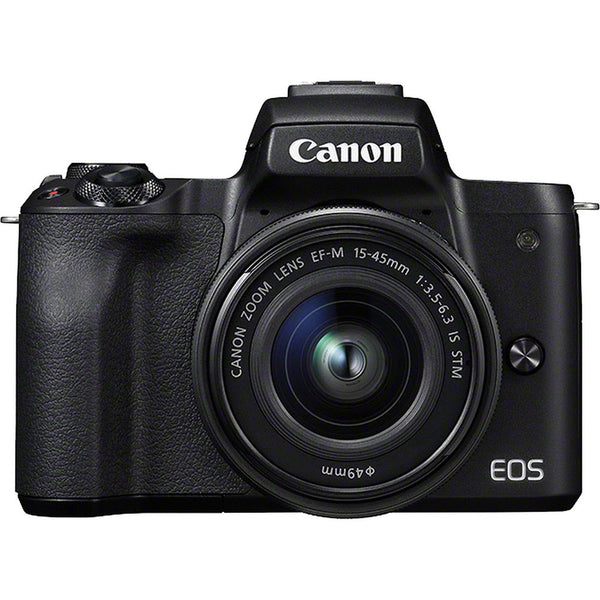 Canon EOS M50 Mark II + EF-M 15-45 IS STM black