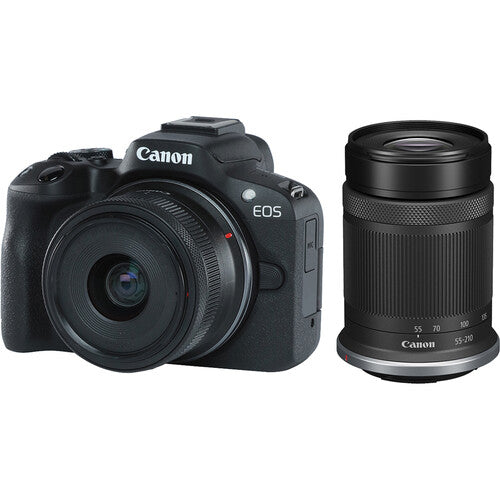 Canon EOS R50 + RF-S 18-45mm IS STM + RF-S 55-210mm IS STM